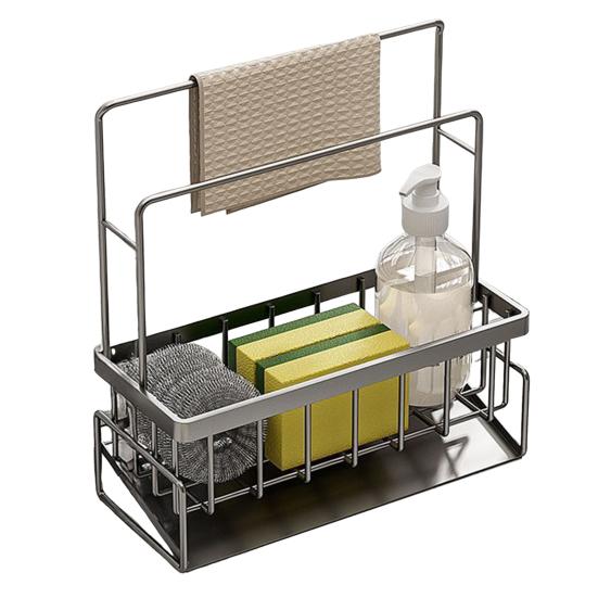 Кухонная мойка Caddy держатель губки большой емкости нержавеющая самоосушающаяся многоцелевая мыльница держатель сушилка