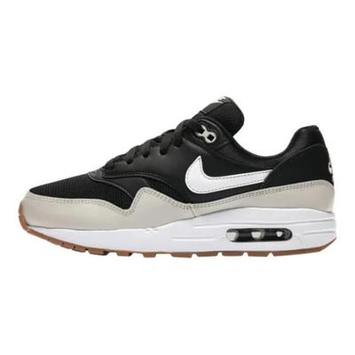 Кроссовки Air Max 1 GS Black Light Bone Kids Gum-Medium-Brown White 807602-011