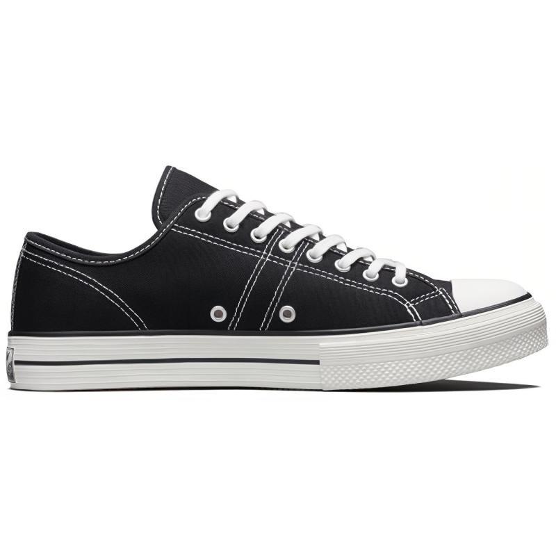 Converse Lucky Star Винтажные Повседневные Низкие Кеды Унисекс Черные
