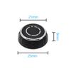 Car Center Console Audio Volume Knob Cover CD Control Switch Button For Porsche Cayenne Panamera Macan Boxster 911 718
