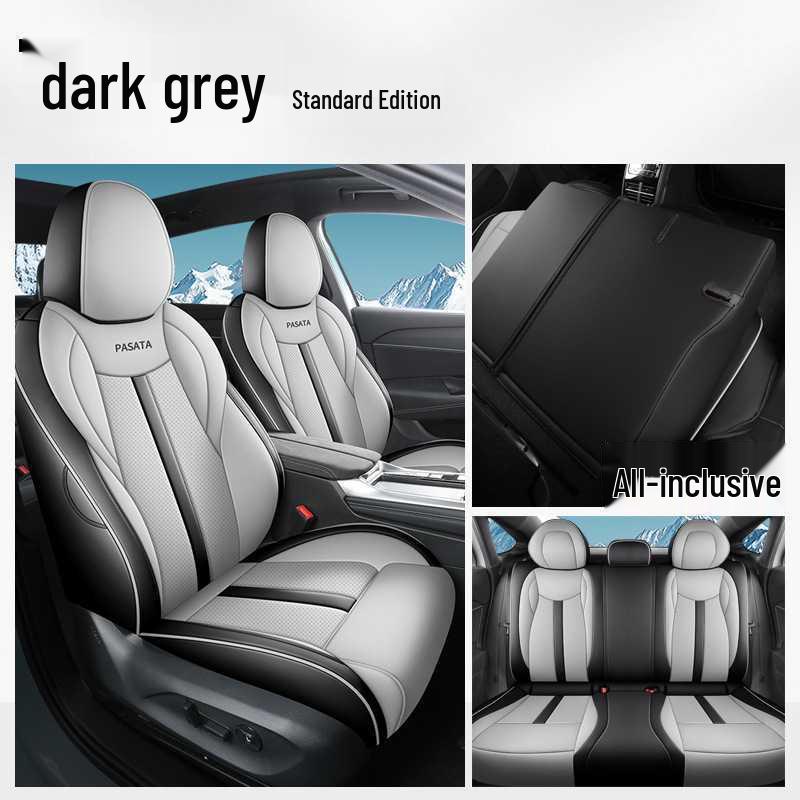 Volkswagen Passat PRO Leather Seat Covers: All-Season Full Coverage Cushions for 25 Models