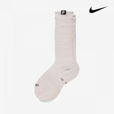Nike Свободные длинные ребристые носки-след с эффектом мешковатости