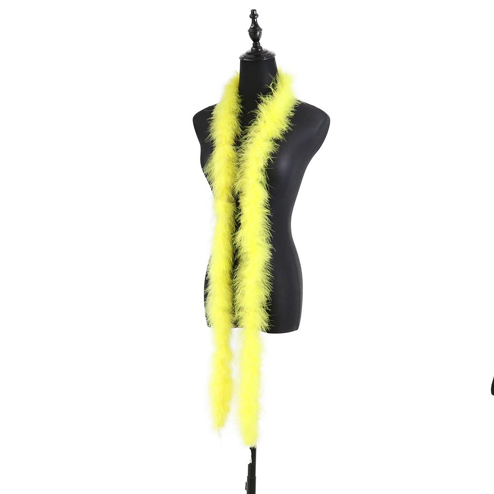 2Meters Colorful Marabou Turkey Feathers Boa 20G High Quality Plumes Shawl For Home Party Wedding Dress Decoration Feather Scarf