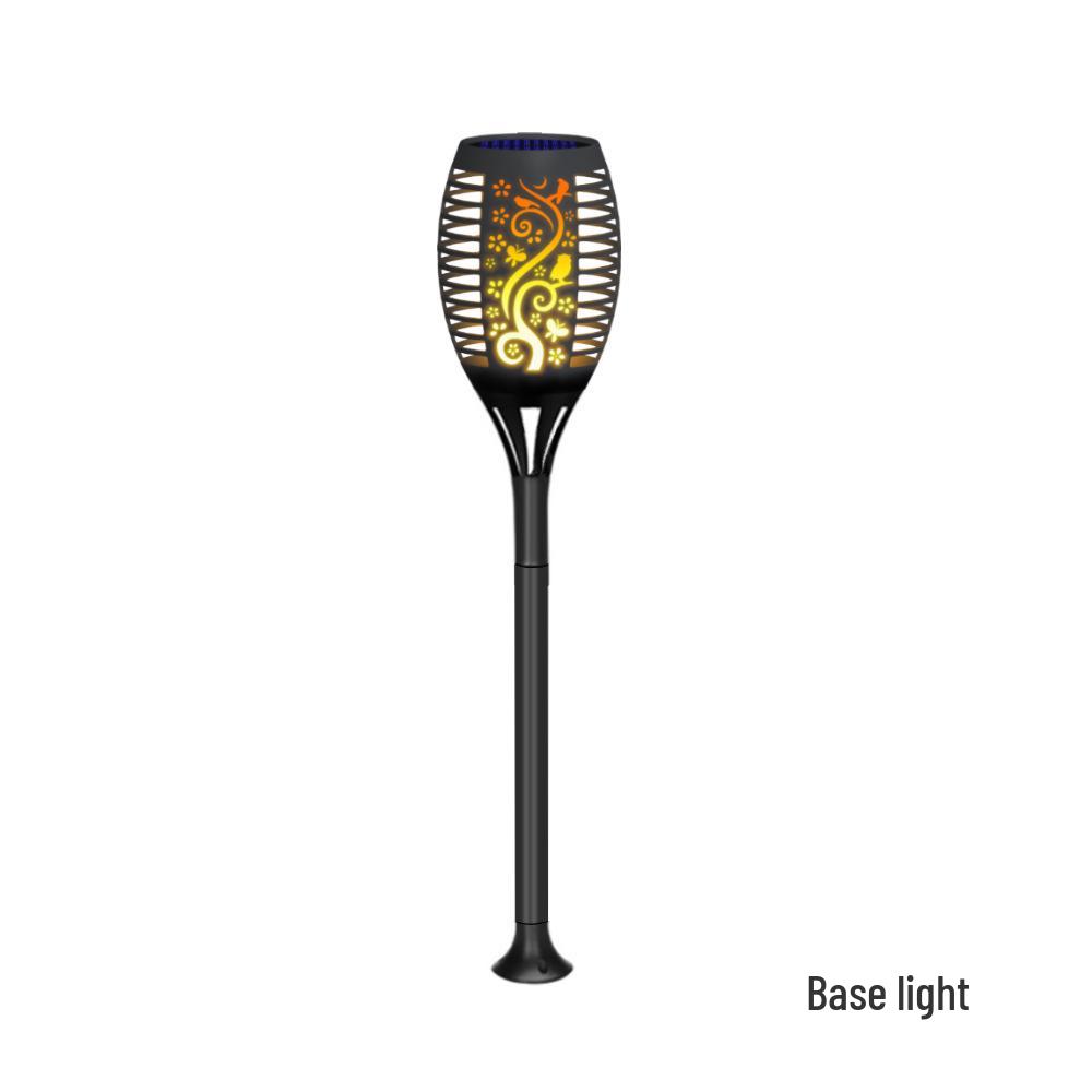 Solar 96LED Outdoor Flame Torch Light for Garden and Lawn