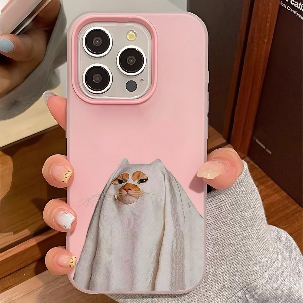 Чехол для iPhone17 Pro Max «Хэллоуинский котенок»: Полная защита и защита от падений для iPhone16