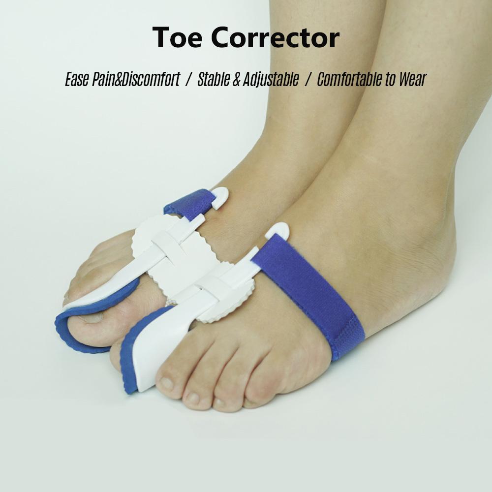 Корректор Hallux Valgus Регулируемый корректор бурсита пальца ноги Кронштейн для большого пальца ноги Выпрямитель большого пальца ноги