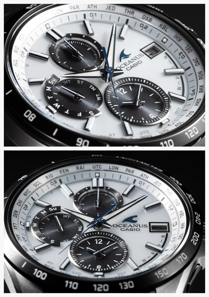 Часы Casio Oceanus (OCW-T2600J-7AJF) [Официальный японский продукт] Сделано в Японии, Классическая линия, Радиоуправляемые солнечные часы, Сапфировое стекло, Мужские