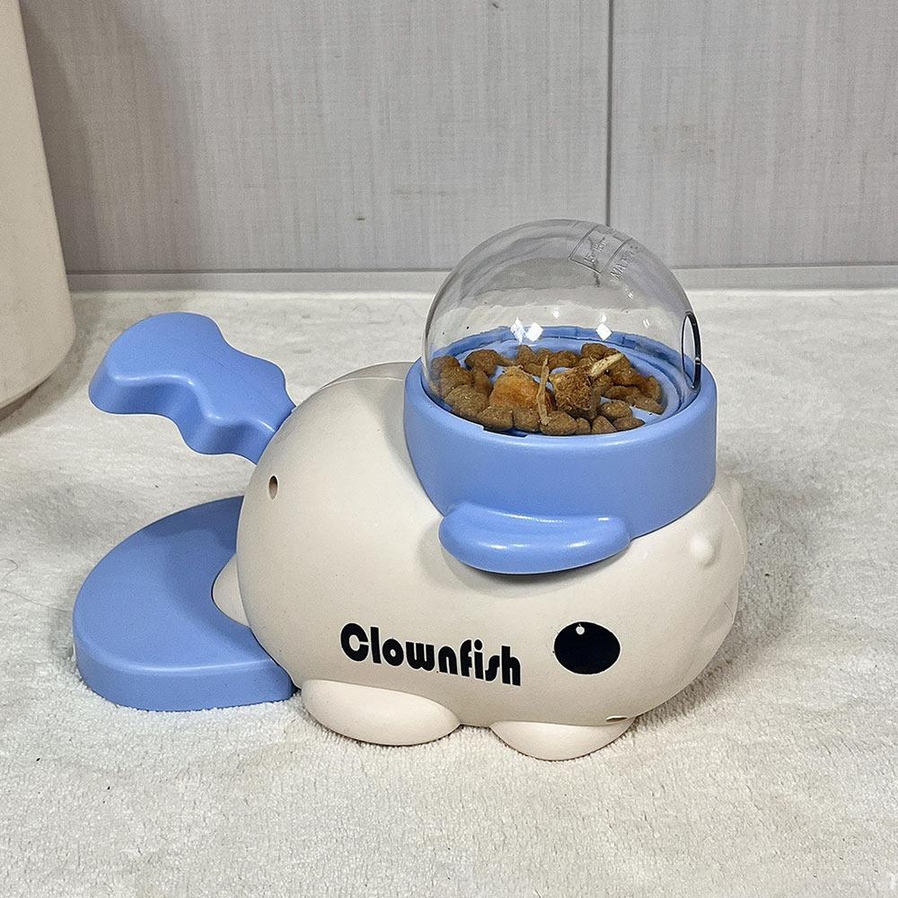 Интерактивный диспенсер лакомств для собак 2-в-1 Машина для кормления питомцев Пищевая головоломка Медленная кормушка для кошек и собак