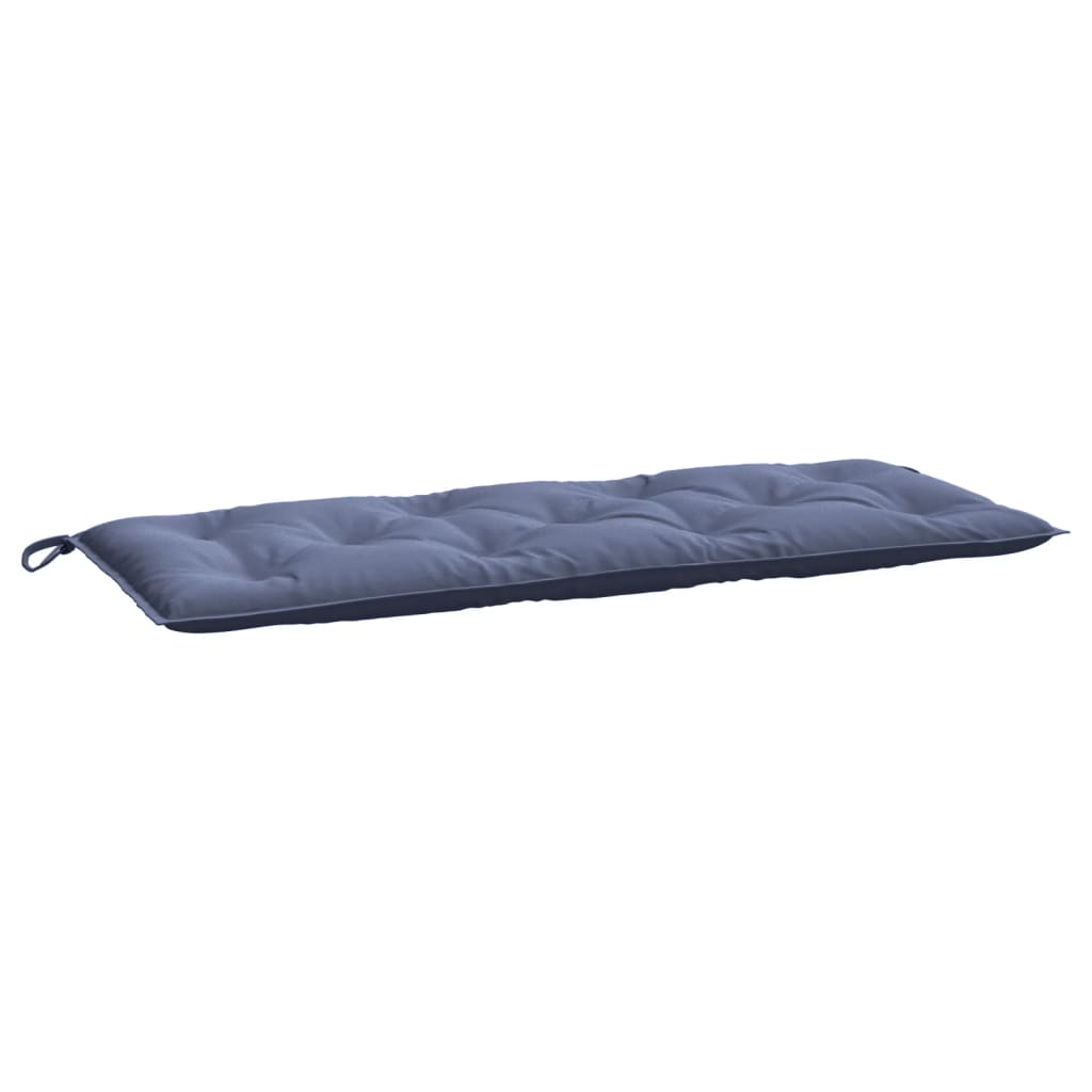 Garden Bench Cushions 2 pcs Navy Blue 120 x 50 x 7 cm Oxford Fabric