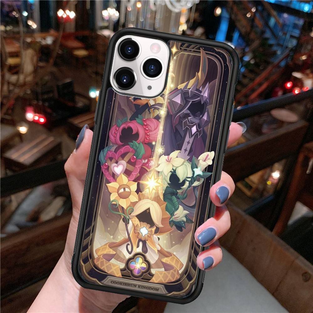 Чехол для телефона Game Cookie Run Kingdom Для iPhone 17 Pro 16 Plus 16 Pro Max 15 14 13 12 11 Задняя крышка из ПК+ТПУ