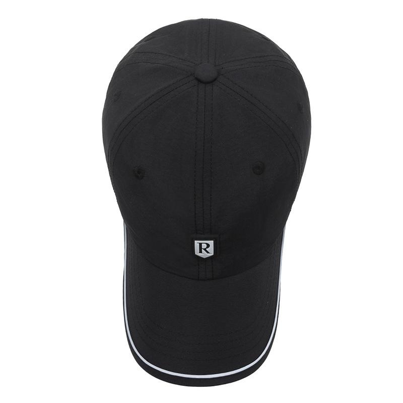 Тонкая быстросохнущая бейсболка с буквой Letter, мужская летняя спортивная рыболовная кепка с солнцезащитным кремом, мужская шляпа от солнца