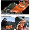 Магнитный чехол-книжка из натуральной коровьей кожи с поворотом на 360° для iPhone 17 Pro Max 16 Plus 15 14 13 для Magsafe с подставкой
