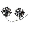 2Pcs 86mm/3.39in 4Pin 12V VGA Fan Graphics Card Cooling Fan for eForce GTX1060 GTX960 GTX950 Fan