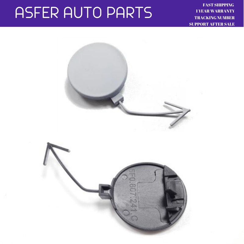 Крышка фаркопа переднего бампера для Seat Leon Mk3 2017-2020 Oem 5F0807241C