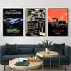 Classic Movie Back To The Future Car Posters Art Painting Canvas Poster Printing Picture Modern Home Decoration Paints No Frame