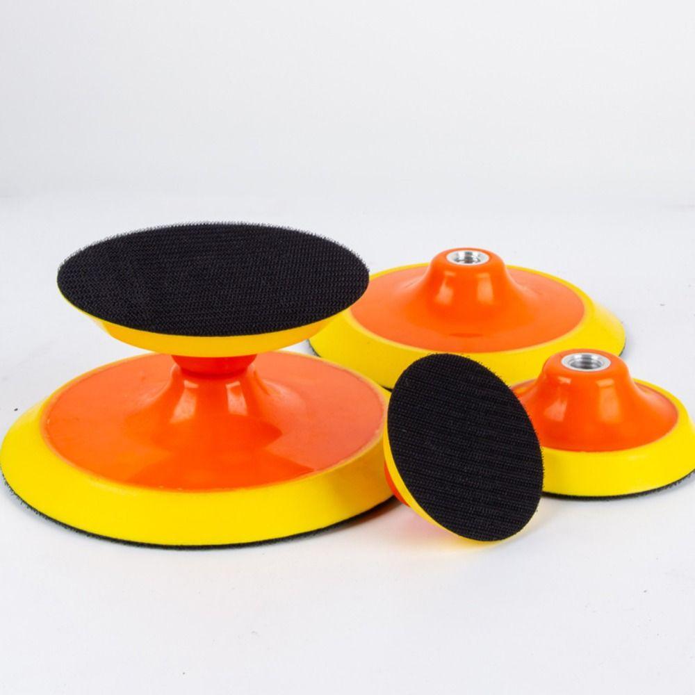 100mm/125mm Plate Backing Pad PU Sanding Pad Holder Durable Sponge Polishing Disc