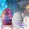Dinosaur Egg Galaxy Projector Night Light with Bluetooth Music Crackle Nebula Starry Sky Lamp, Kids Room Decor, Nursery Atmosphere Light