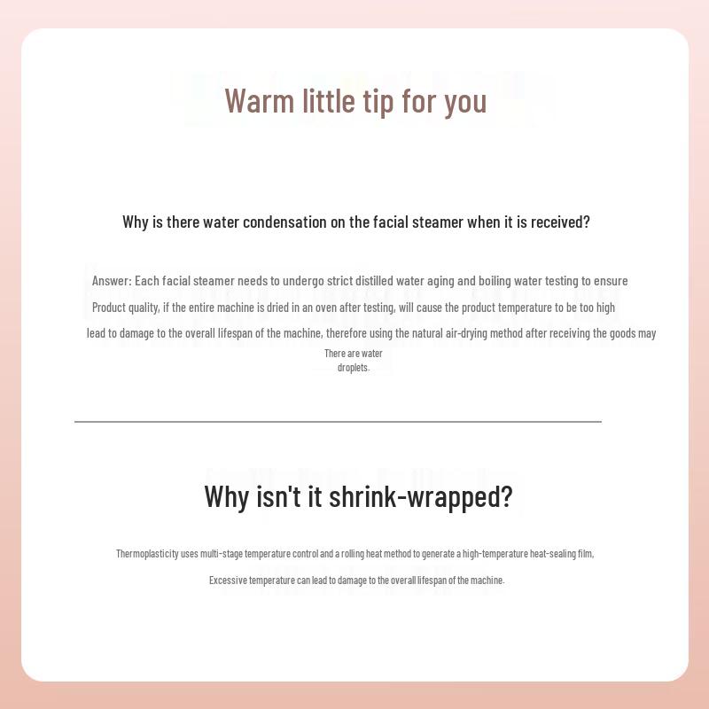 Jindao Nano Hot Mist Facial Steamer