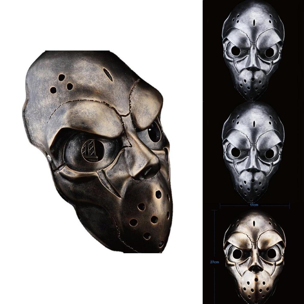 Страшная хоккейная маска на Хэллоуин для костюмов. Идеально подходит для вечеринок и ролевых мероприятий.