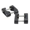 2PCS Strong Structure Boat Rail Mount Brackets for 22 to 25mm(7/8in to 1in) Tube for Pontoon