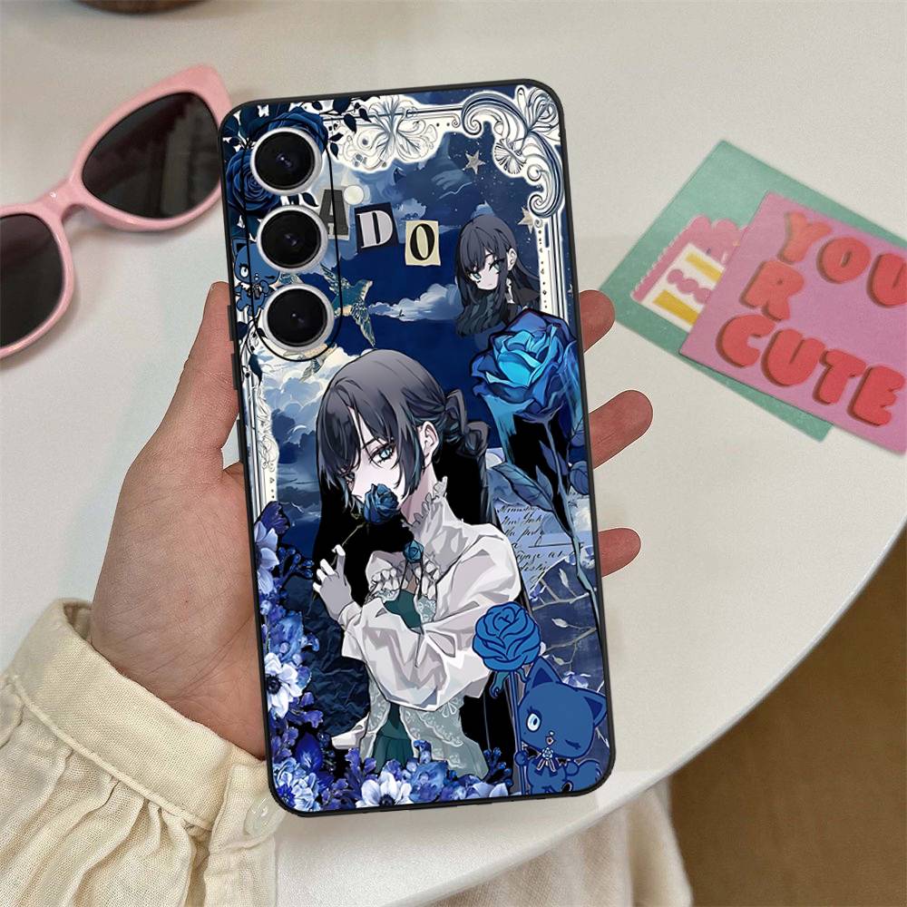 Чехол для телефона с изображением певицы Ado для Samsung S 24 Fe 25 Ultra Plus 20 Lite 21 30 22 23 24 22 Ultra 5G Fundas
