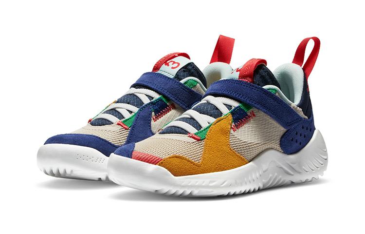 Jordan Delta BP Slip Resistant Cushioning Low top Athletic Shoes Multicolor Children Aged 3 7 Years Old DB5924-161