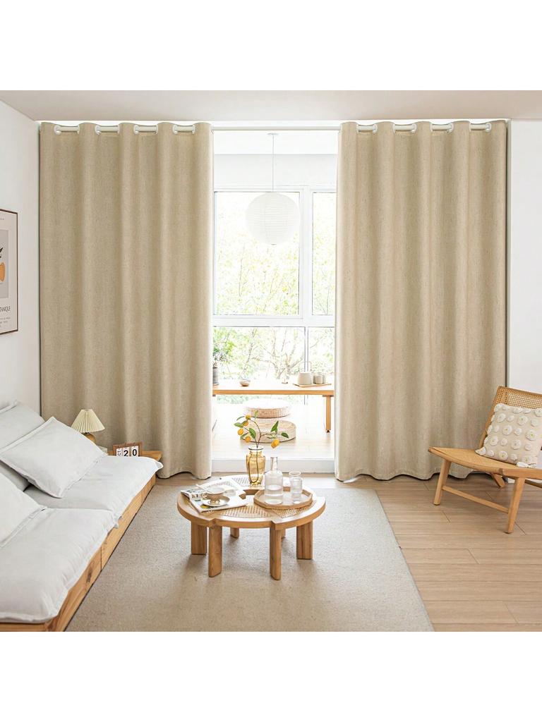 1pc 80%High Shading Blackout Curtain For Bedroom Living Room Cortinas Para Ventanas