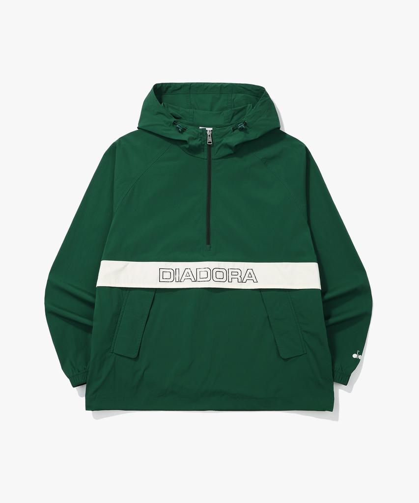 Diadora Крутая Анорак Волна Зеленый