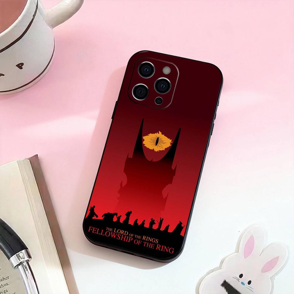 Чехол для телефона 'Властелин Колец' Для iPhone 17,16,15,14,13,12,11 Plus,Pro,Max,XS Силиконовый Мягкий Чехол