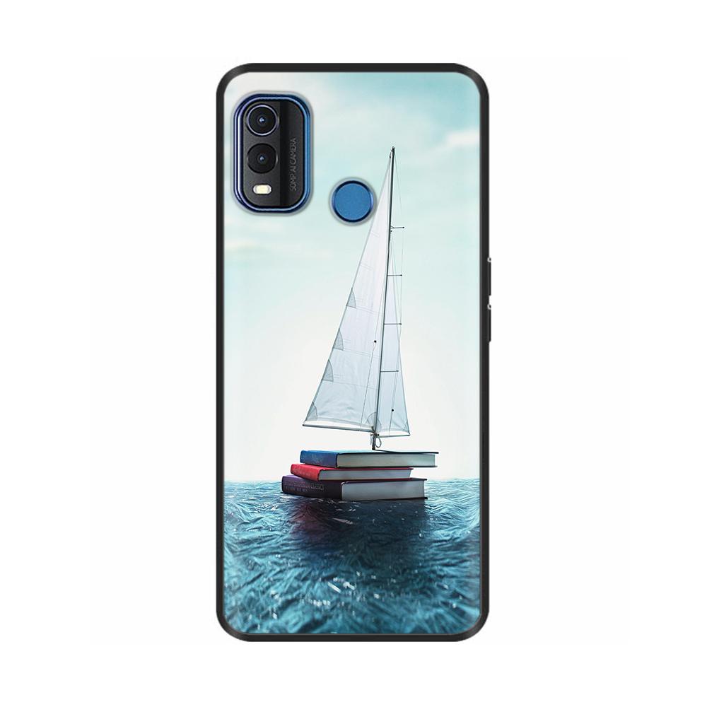 For Nokia G11 Plus Case Cute Heart Flower Soft Silicone Back Cover for Nokia G11 Plus NokiaG11 G 11 Bumper Black TPU Phone Cases