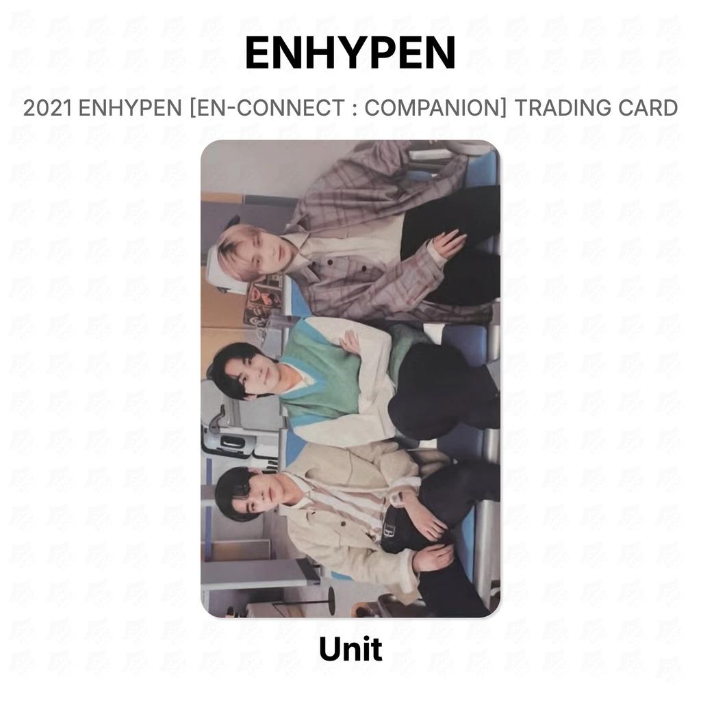 ENHYPEN 2021 ENHYPEN [EN-CONNECT : КОМПАНЬОН] ТОРГОВАЯ КАРТОЧКА Официальная фотокарточка