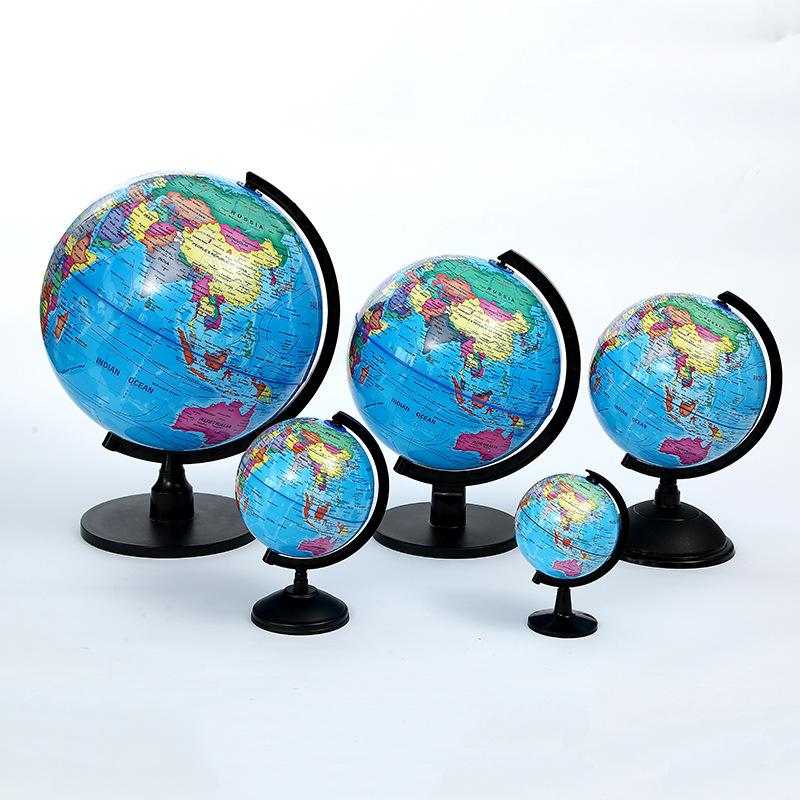 1pc Standard Teaching Globe Set, HD English Map 360° Rotation, for Classroom & Geography Learners, Educational Resource