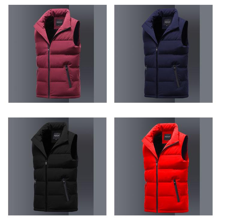 Мужской легкий теплый пуховый жилет «Пугало» - Зимняя молодежная верхняя одежда