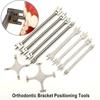 1 Piece Dental Orthodontic Bracket Positioning Height Wick Gauge High Precision Bracket Positioner Dental Ortho Tool  Instrument