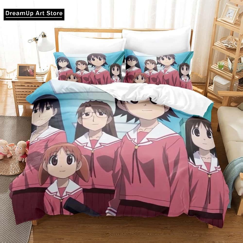 3D-принт мода аниме Azumanga Daioh комплект постельного белья для мальчиков и девочек Twin Queen полный размер пододеяльник наволочка кровать для взрослых спальня
