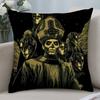 Rock Band Pillow Covers G-GhostS Band Cartoon Pillow Case Short Plush Sofa Decorative Gift Home Double-sided Printing Cushion