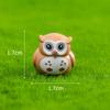 Микропейзаж Милая фигурка совы Украшения Садовые украшения Аксессуары Виджет для рабочего стола автомобиля