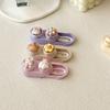 1pc Cute Animal Contact Lens Case Mini Contact Lens Box Portable Lightweight Travel Lens Care Tool with Tweezers