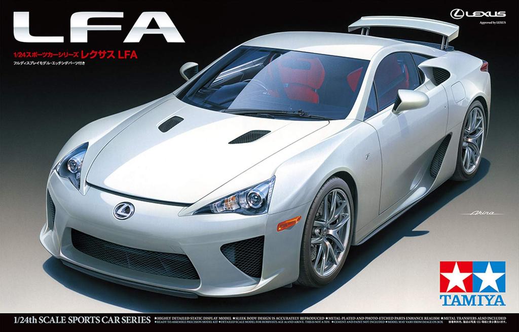 Tamiya Sports Car Series LEXUS LFA Пластиковая модель 24319 1/24 № 319