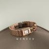 Ladies Vintage Watches Unique Niche Lock Designshigh-end Steel Strip Women's Watches New Forlover Relojes Para Damas