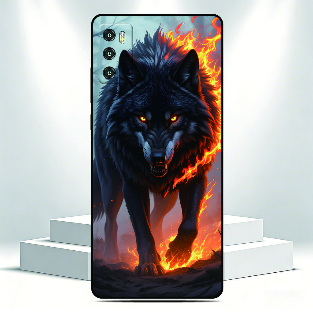 Wolf Animal Soft Phone Case For Doogee Note 56X 56 58 N55 N60 59 Pro Plus DIY Personalized Custom Picture Image Back Cover