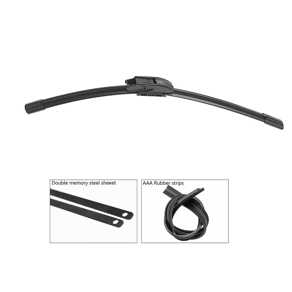 Универсальные автомобильные щетки стеклоочистителя для лобового стекла, J-образный крюк, подходят для всех четырех сезонов года