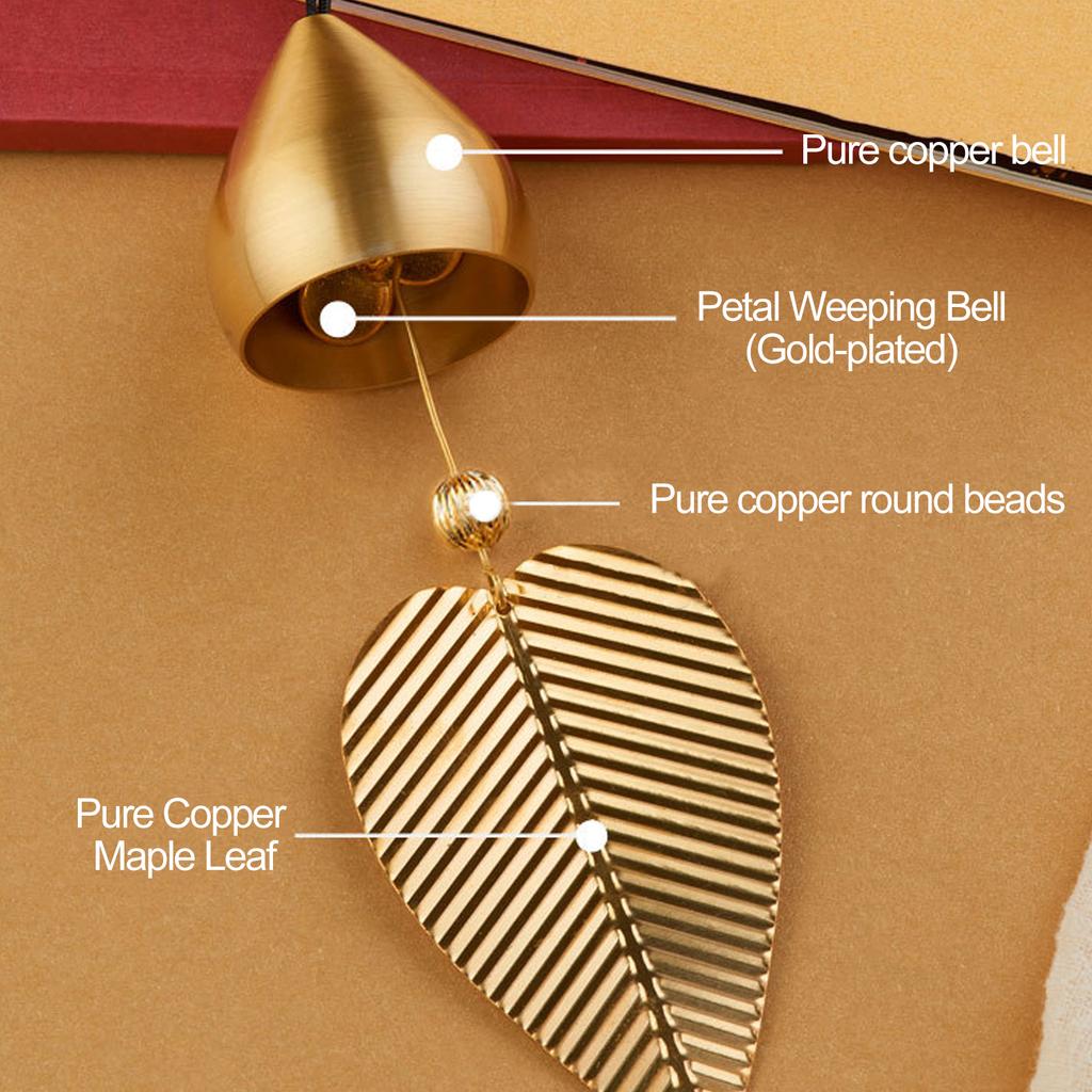 Wind Chimes Waterproof Windproof Metal Beautiful Elegant Vintage Bell Wind Chimes for Garden