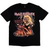 Футболка Iron Maiden The Number of The Beast с графикой Eddie Хэви-метал Рок Футболка унисекс