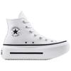Converse Кеды All Star Lift Double Stack универсальные и удобные высокие холщовые унисекс белые