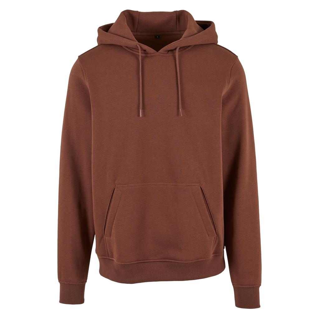 Build Your Brand Mens Heavy Pullover Hoodie
