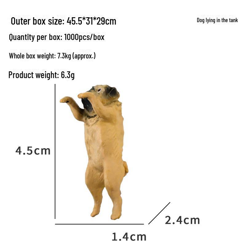 Украшения для аквариума в японском стиле: Креативные ландшафтные украшения на тему собак