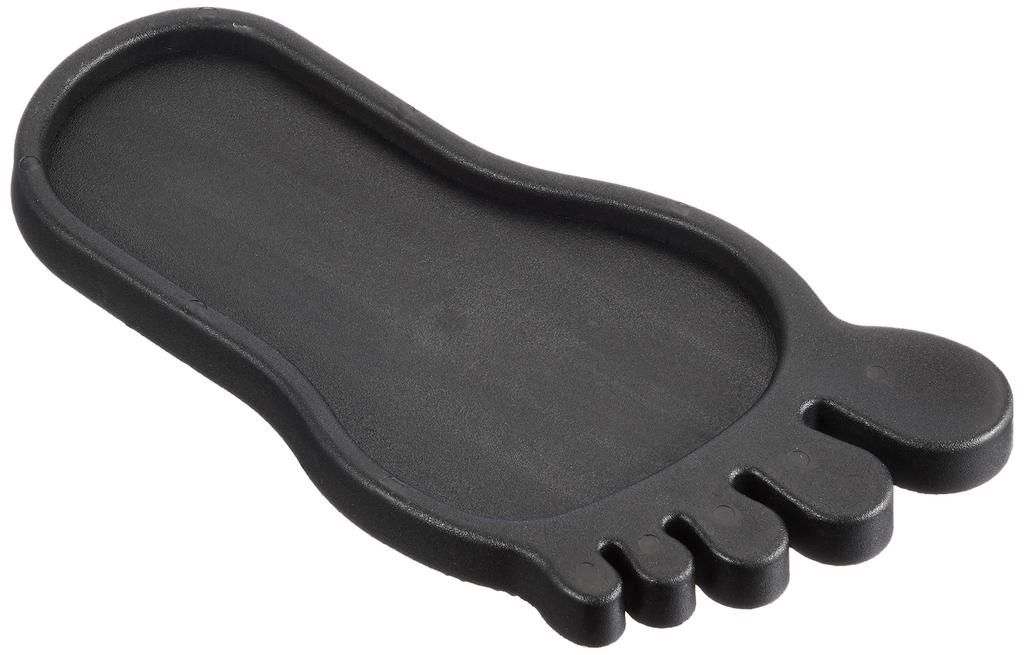 Kijima 213-900 Bike Side Stand Plate, Foot Type, General Purpose, Black