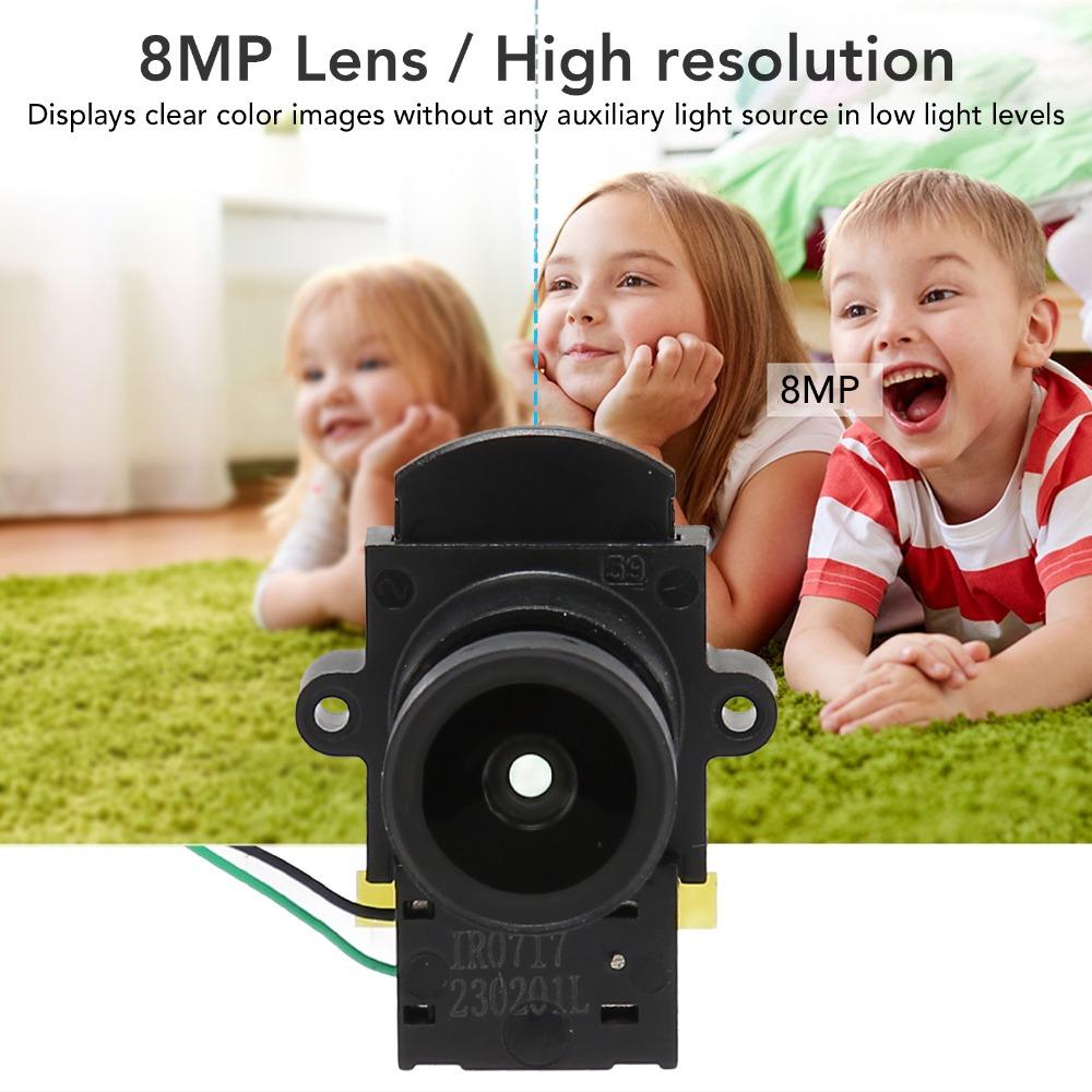 Full Color CCTV Camera Lens Warm Light Fixed Focus Lens Universal Wide Angle Lens  Security Cameras