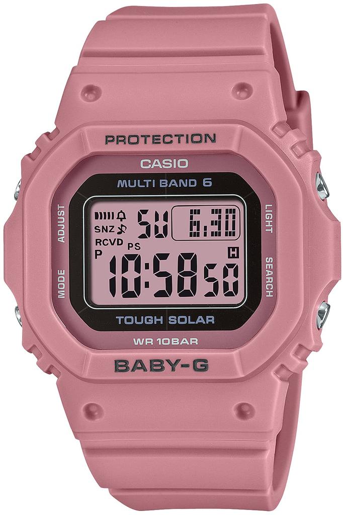 Casio Baby-G Радиоуправляемые Солнечные Часы BGD -5650-4JF / -5650-7JF Женские Розовые / Белые [Официальный Японский Продукт]